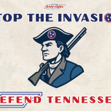 OGLES LEADS “STOP THE INVASION” PRESS CONFERENCE AT TENNESSEE STATE CAPITOL