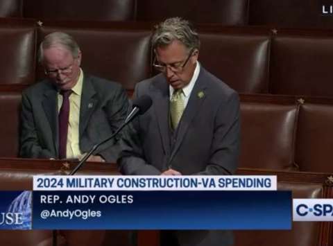 Rep. Ogles Speaks To Defend Veterans