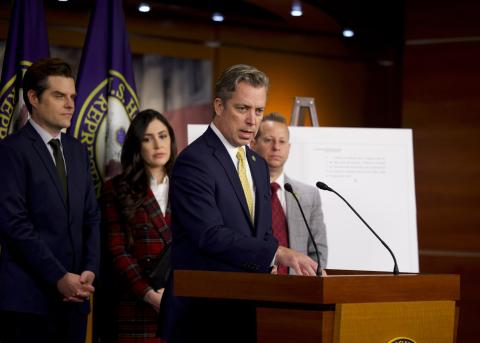Rep. Ogles press conference for UAP transparency 